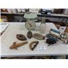 Image 1 : Vintage Chatillon Scale, Iron, Flat Irons, plus more