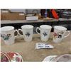 Image 6 : Various Bone China ; Tea Cups, Cream + Sugar, Coffee Mugs