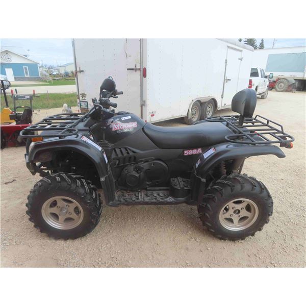 2007 Moosetracker 500A Quad Mfg. by Chunfeng  - 4x4, Electric Start, Front + Rear Rack - New Conditi