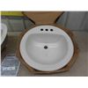 Image 2 : 2 New Porcelain Bathroom Sinks