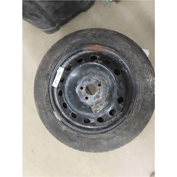 Tire + Rim 205 / 55 R 16 - Winter 5 x 114.3 Toyota