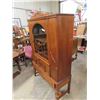 Image 2 : Walnut China Cabinet 13" x 39" x 64"