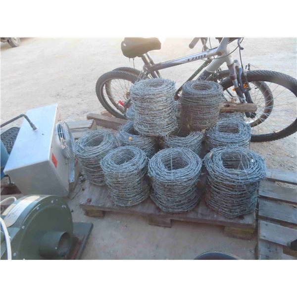 11 Rolls of Barbed Wire