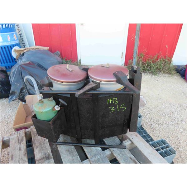 Military Cooker - Gas or Fire Wood