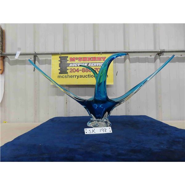 Chalet Glass - Tip to Tip 14" x 28" - No Markings