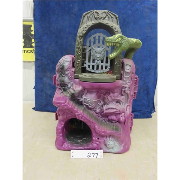 Vintage 1980s Masters of the Universe Snake Mountain 99% Complete - missing 