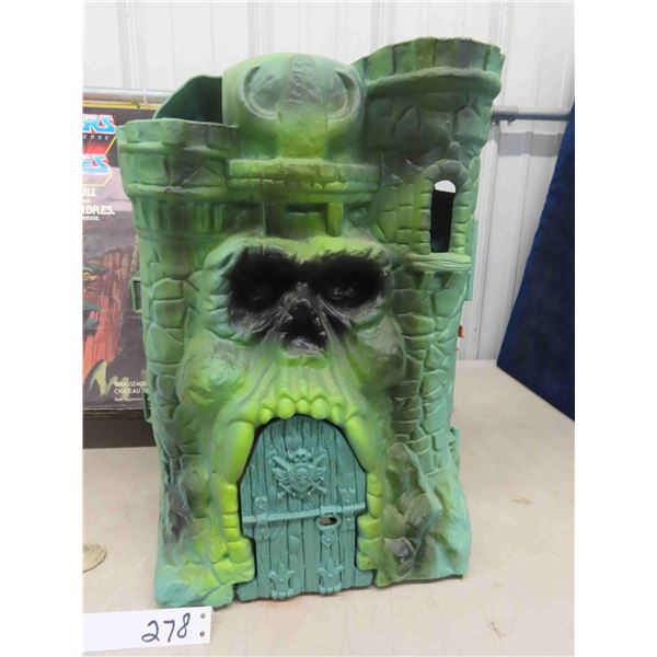 Vintage 1980s Masters of the Universe Castle Grayskull 98% Complete - Includes 