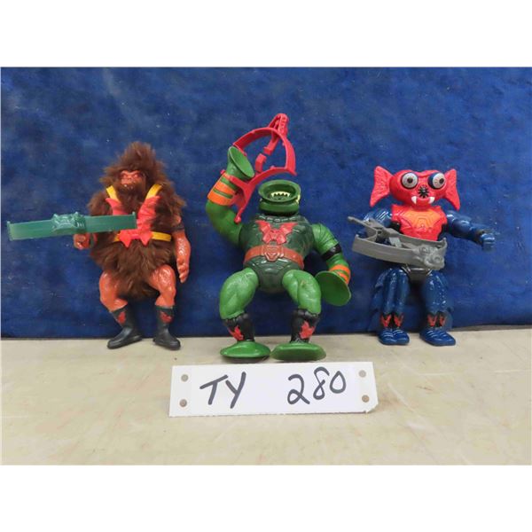 Vintage 1980s Masters of the Universe Evil Horde Action Figure Bundle Includes ; 