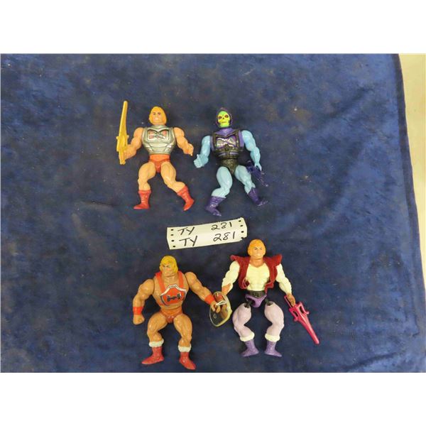 Vintage 1980s Masters of the Universe Action Figure Bundle Including ; Thunder