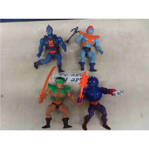 Vintage 1980s Masters of the Universe Bad Guys Action Figure Bundle Includes Webster