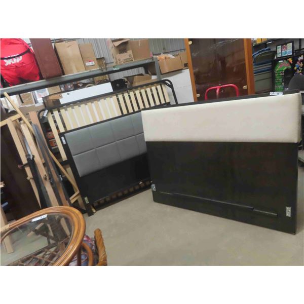 (2) Headboards 62" Wide & Frame