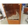 Image 3 : Corner China Cabinet 27" x 76" up to 15" 