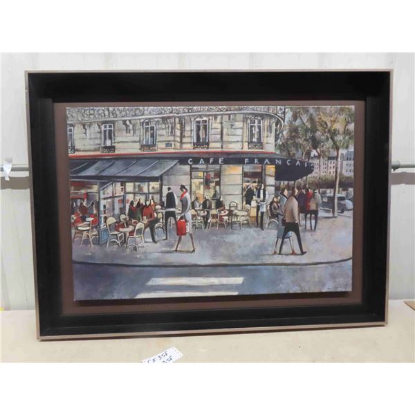French Café Print 32" x 43.5"