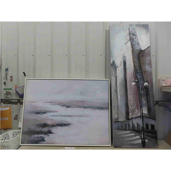 Prints ; 20" x 59" & 31" x 41"