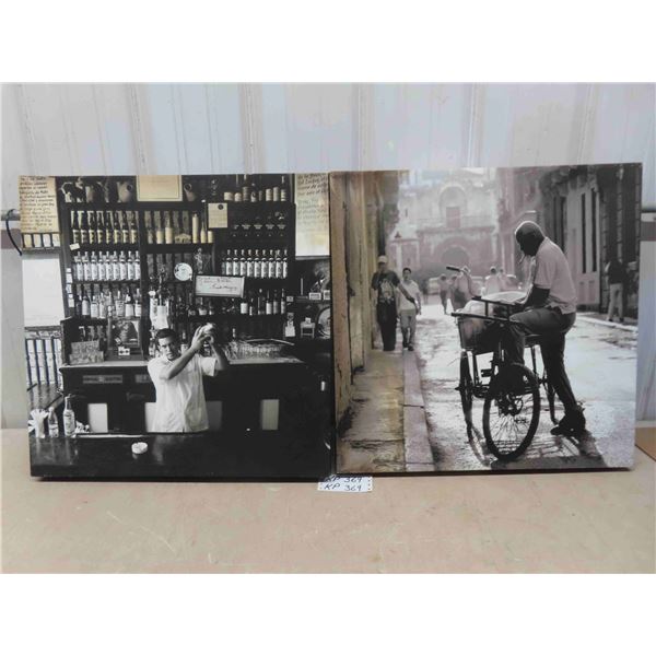 2 Prints  - approx. 24" x 24"