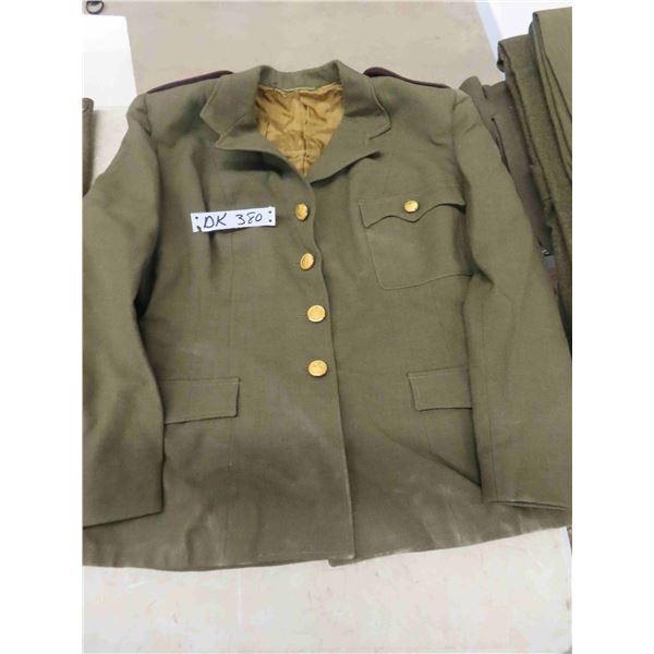 Canadian Woman's Army Corps (CWAC) Uniform - 3 pcs ; Tunic, Shirt, Pants