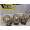 Image 6 : 3 Coin Operated Gumball Machines - NO Keys