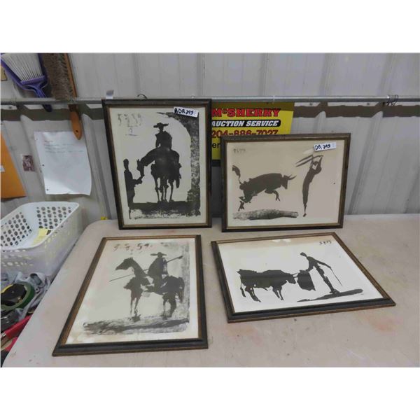 4 Olde  Mexican/ Matador Prints 16" x 20"