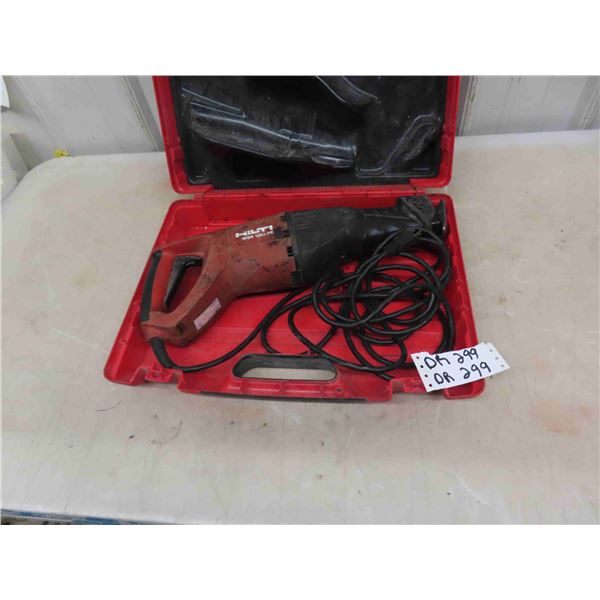 Hilti WSR 1250-PE Power Reciprocating Saw with Case 