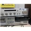 Image 7 : Technics Amp Model 50-8011, Hitachi Stereo Cassette Model D-E2 & Set of Speakers
