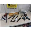 Image 1 : 2 Makita 12V Drill + Charger, 1 Battery, Hard Case, Tool Belt, Nail Puller, 1/2" 