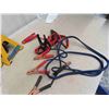 Image 2 : 2 Booster Cables, (2) 2 Ton Stabilizing Jacks, Pair of Sz 9.5 Work Boots