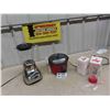 Image 1 : Oster 10 Speed Blender, Salton Slow Cooker, 2 Goal Light Jets Glass- Budweiser