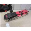 Image 7 : Lucaon Skateboard 9" x 37" - Originally Battery Operated & Lamar Deck 8.5" x 31"