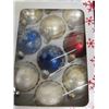 Image 3 : Christmas Glass Ornaments - 4 Boxes