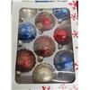 Image 4 : Christmas Glass Ornaments - 4 Boxes