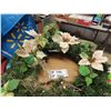 Image 2 : Christmas Décor ;3 Wreaths, Mini Lights, plus more