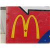 Image 8 : Export A Cardboard Sign 19" x 26" & Drive Thru McDonalds Plastic Sign 30" x 37.5"