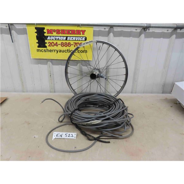 1970s Rear Rim - BMX? & Vintage BMX Pegs, Satellite TV Cable