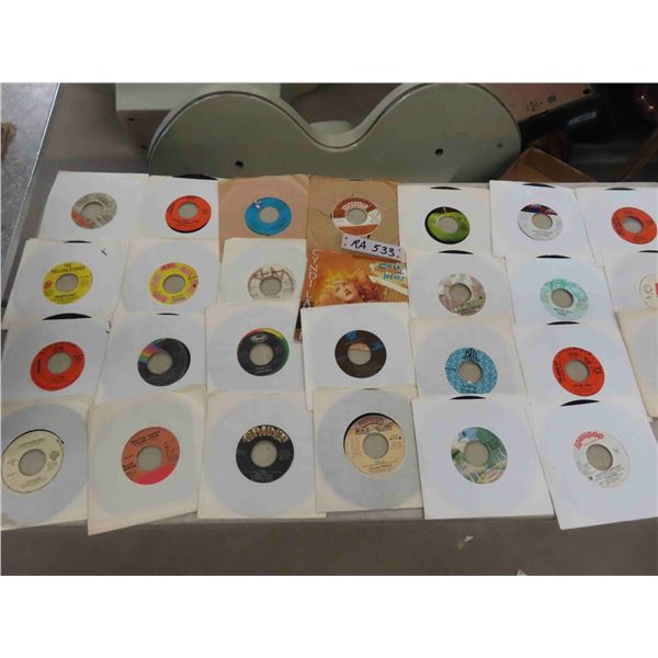 (27) 45 RPM Records ; Stampeders, Duran Duran, BTO, Michael Jackson, plus more