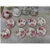 Image 5 : 10 Tea Cup + Saucers, 10 Saucers & 3 Tea Cups & 1 Creamer