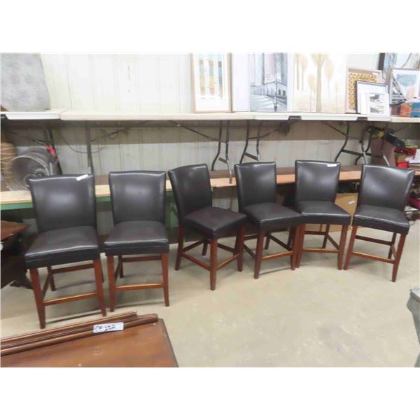 6 Upholstered Dining Room Chairs