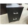 Image 8 : Modern Dresser 17.5" x 34" x61" plus Mirror 37" x 46" &  Night Table 16" x 18.5" x 21"