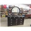 Image 1 : Dresser 18" x 38" x 66" & Mirror 42" Wide