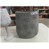 Image 2 : Cement Looking Vases - 4 in Total ; 6" x 13" x 18" & (3) 7" x 20"