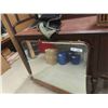 Image 2 : Mirror with Wood Frame Originally Off Dresser 32" x 38"