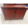Image 3 : Mahogany China Cabinet - 2 pc 21" x 40" x 78"