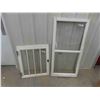Image 1 : 2 Window Panes ; 24" x 48" & 24" x 29"