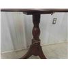 Image 3 : Walnut Tilt Top Stand 13" x 23.5" x 28"