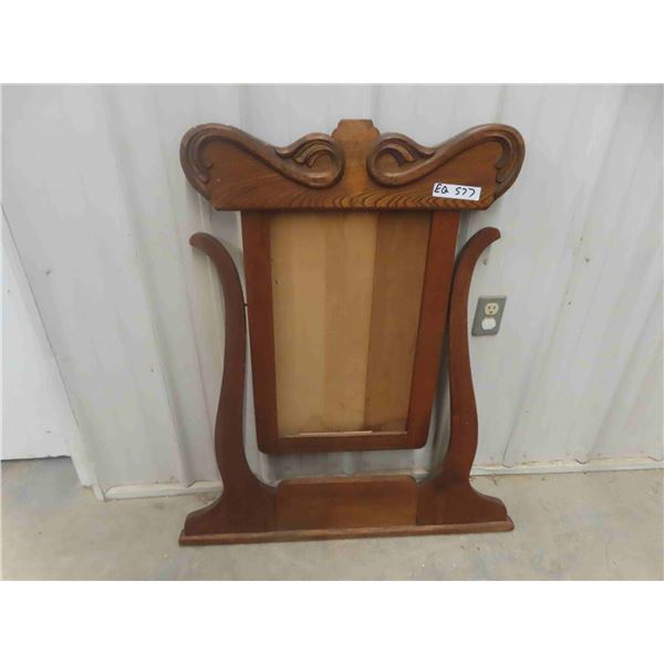 Swing Mirror Frame for Dresser - NO Mirror