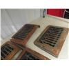 Image 6 : 4 Matching Heat Register Covers & 2 Matching Heat Register Covers - 6 Total -
