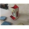 Image 3 : Metal Wood Match Dispenser, 4 Cigarette Tins ; Edgework, Turret