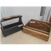 Image 1 : Cobblers' Wooden Tool Box & Carpenter's Tool Organizer