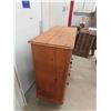 Image 2 : Primitive Look 5 Drawer Dresser 19" x 45" x 46"