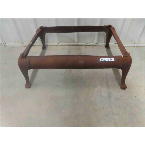 Metal Base for Wood Stove - to Repurpose 10" x 22" x 29"