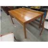Image 2 : Teak Table 30" x 31"x 51" with (2)  16" Pull Out Leaves & 6 Chairs - 2 of are Captains